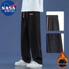 NASA MARVEL Men's American Retro Loose Straight Denim Jeans