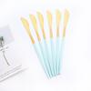 18pcs Colorful Cutlery Set Tableware Set Stainless Steel Dinner Knife Fork Spoon Matte Polishing Dinnerware Set