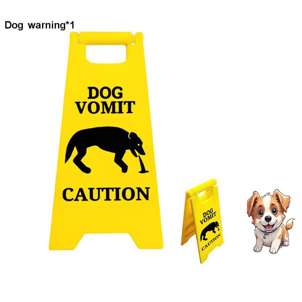 Katzen und Hunde Erbrechen Schild Warnschild Dekoration Katzen Deko Lustige Scherzgeschenke Beste Katzengeschenke Für Katzenliebhaber und Katzendekorationen