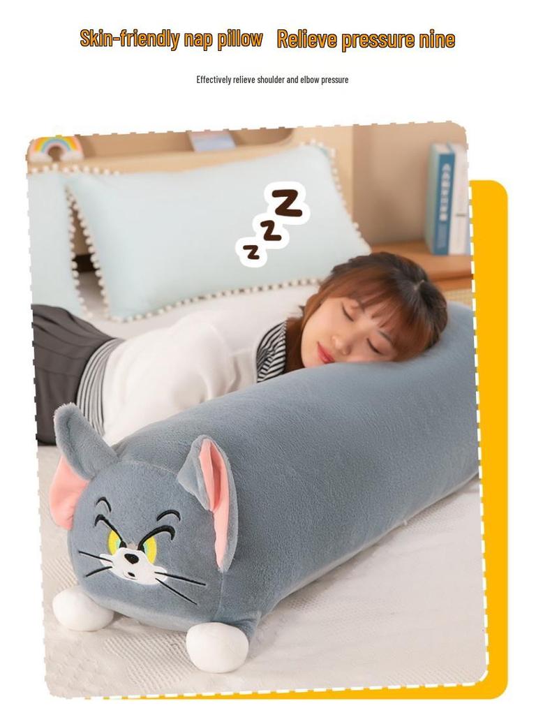 Tom und Jerry Plüschkissen: Lange, weiche Puppe für Bett oder Sofa