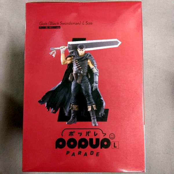 [USED] POP UP PARADE Guts Black Swordsman L size Berserk