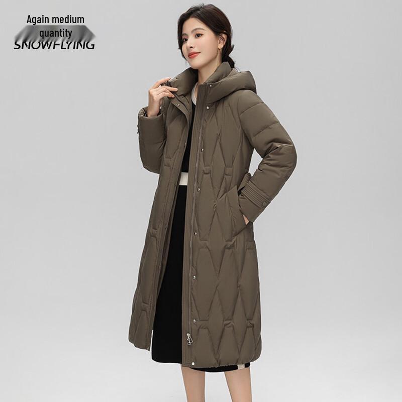 XueZhongFei Women's Long Winter Down Jacket