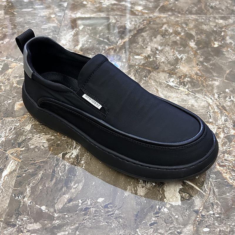 Men s 2026 Slip-On Canvas Shoes - Lightweight, Breathable, Casual Style Size 39