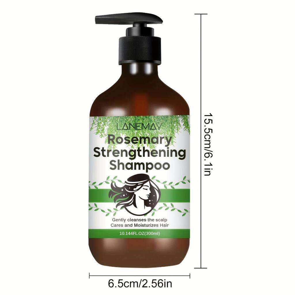 Posilující šampon s rozmarýnem - Čistí a posiluje vlasy - Zlepšuje texturu vlasů - Předchází lámání a roztřepeným konečkům - pro muže i ženy