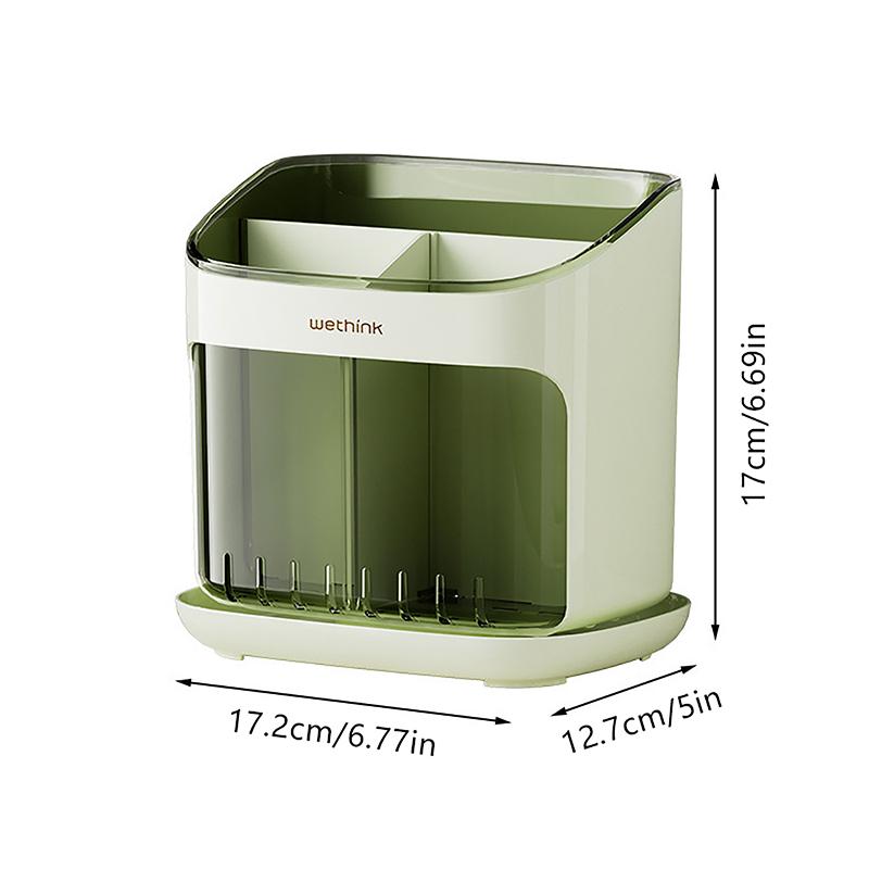 Подставка для палочек Многофункциональный Съемный Поддон для слива Большое Хранилище Кухонная полка Держатель для хранения посуды