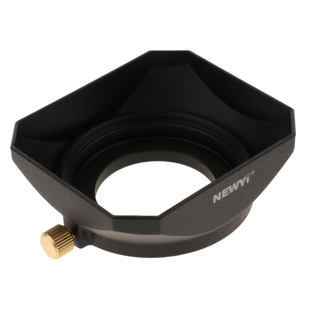 Universal Square Hood for 52mm DSLR Camera Lens