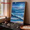 DIY Pearl Painting Set Wave Pattern Home Decoration Handmade Sticky Diamond Creative Canvas Pearl Art Painting Crafts Perfect Gift