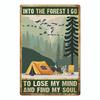 Camping Metal Posters Tin Sign Decor Vintage Plaque Metal Plate Retro Posters Wall Art Decor for Trip