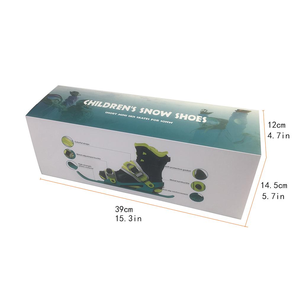 Mini Outdoor Ski Shoes & Long Snow Walking Skis: Short and Long Snowshoes for Wilderness