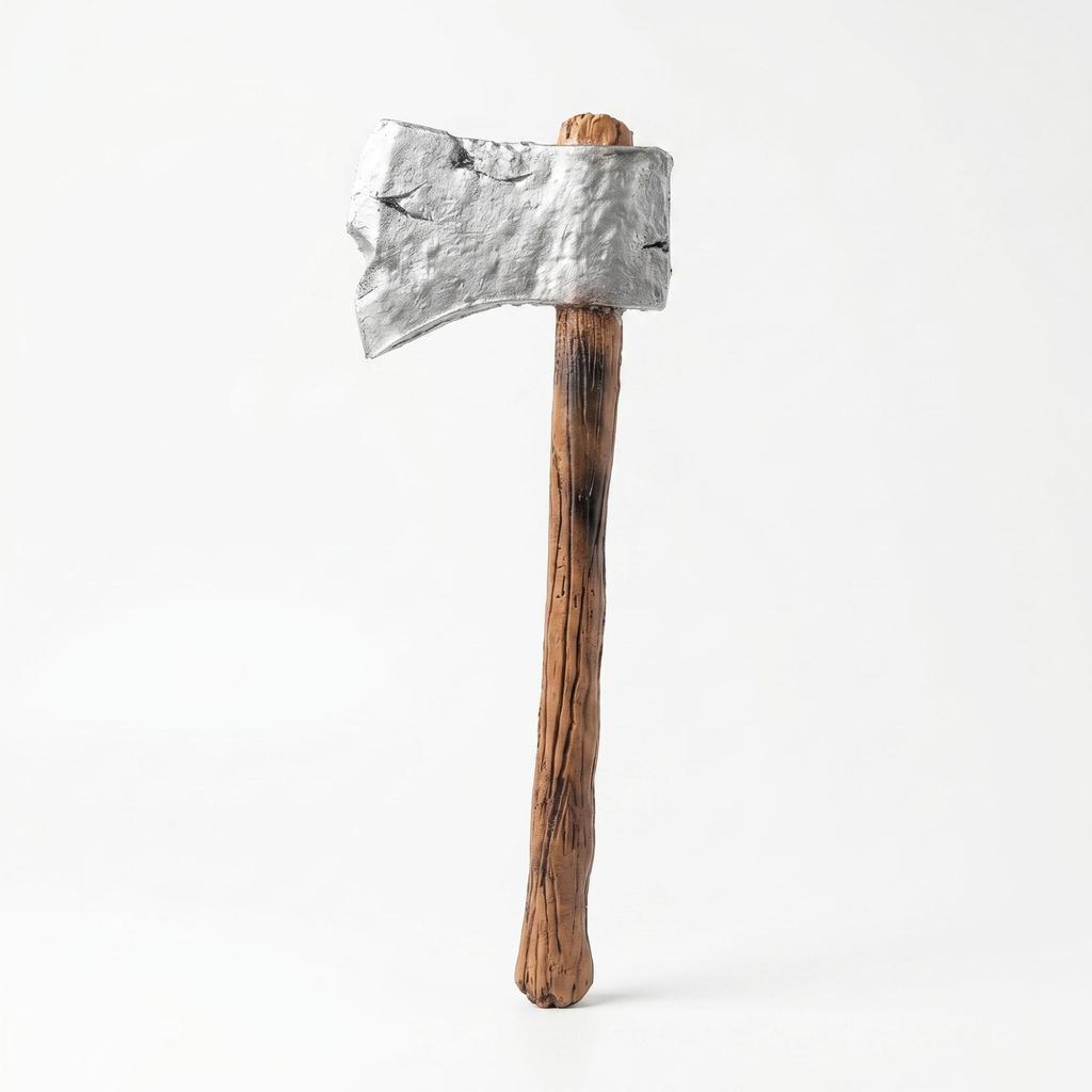 Axt Requisite für Halloween Kostüm - Realistisches Holzfällerbeil Zubehör
