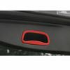 For Jeep Compass 17-2021 Glossy Red Tailgate Trunk Handle Lock Frame Trim 1pcs