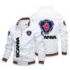 Men's Spring & Autumn Motorcycle/Car Logo Zipper Sports Jacket