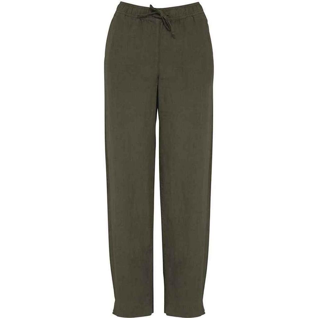 Spasso Womens/Ladies Washed Trousers