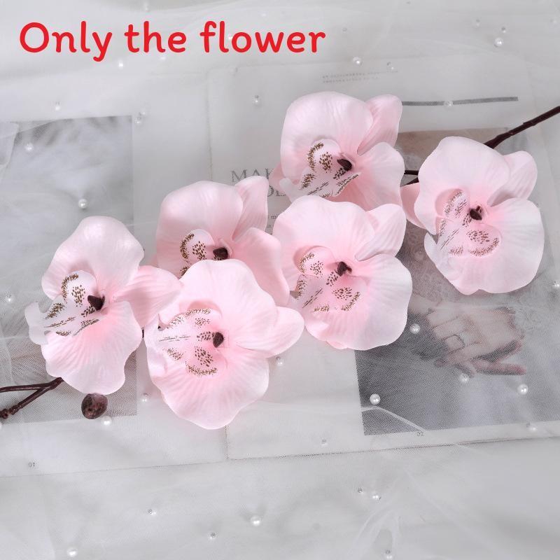 Phalaenopsis Simulation Multicolour Flower Bouquet  For Home And Decor Event