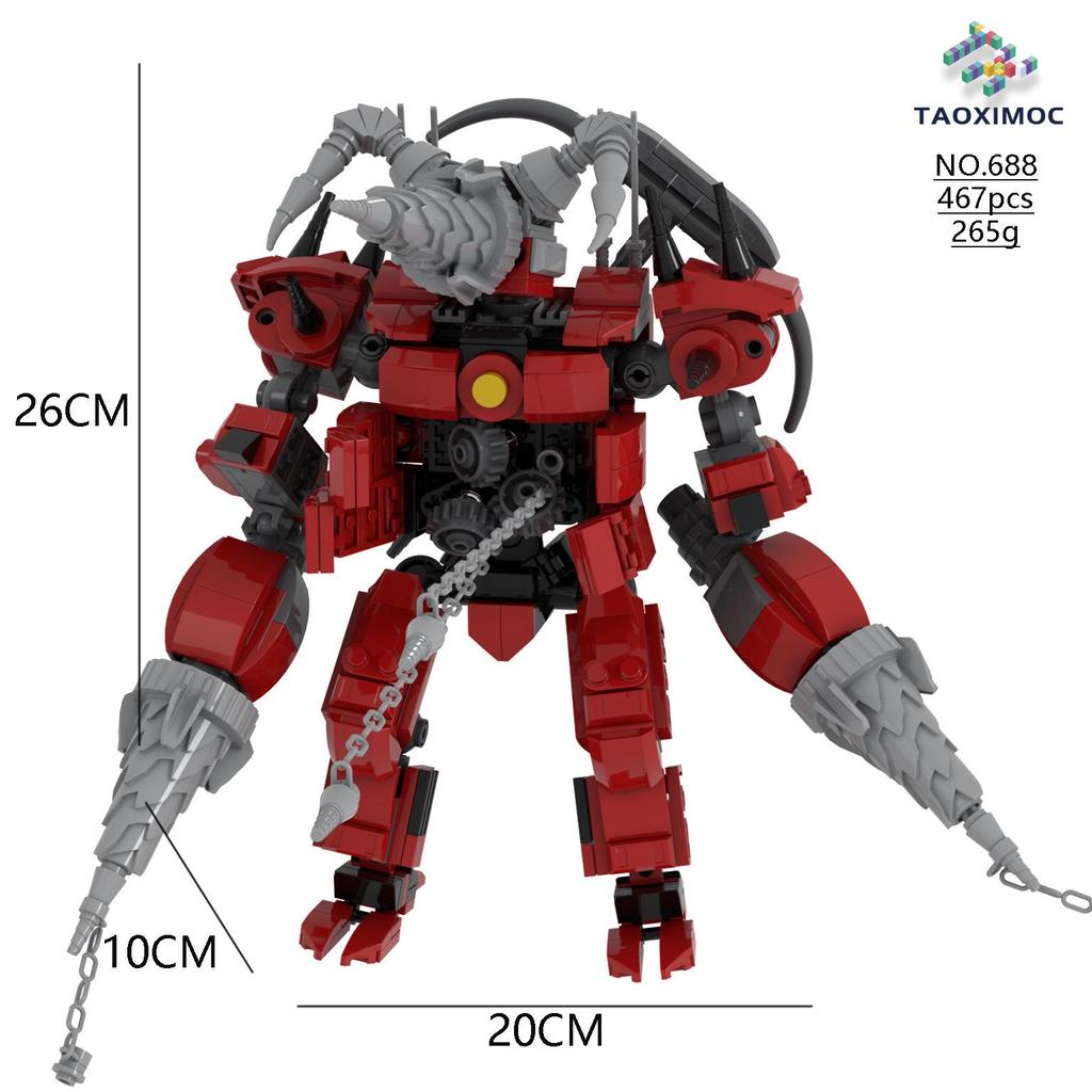 Titan Monitor & Toy Building Block Minifigure Set: Man vs. Toilet Man, Clock Man, TV Man, Audio Man