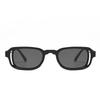 New Women Small Rectangle Sunglasses Women Men Narrow Frame Square Frame Sun Glasses Simple Style Shades UV400 Eyewear