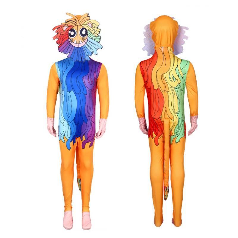 Poppy Playtime Halloween Cosplay Costume For Game Anime Roleplay Polyester Unisex Stage Performance Special Characters Included