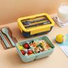 Lunch Box a prova di perdite, resistente al microonde, per pasti, frutta e snack, per picnic, studenti, con posate, portatile, Bento Box