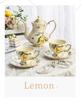 Vintage Ceramic Tea Set: British & French Style Coffee Cup and Saucer