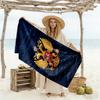Russian Coat Of Arms Beach Towel Quick-Dry Soft Microfiber Comfortable Lightweight