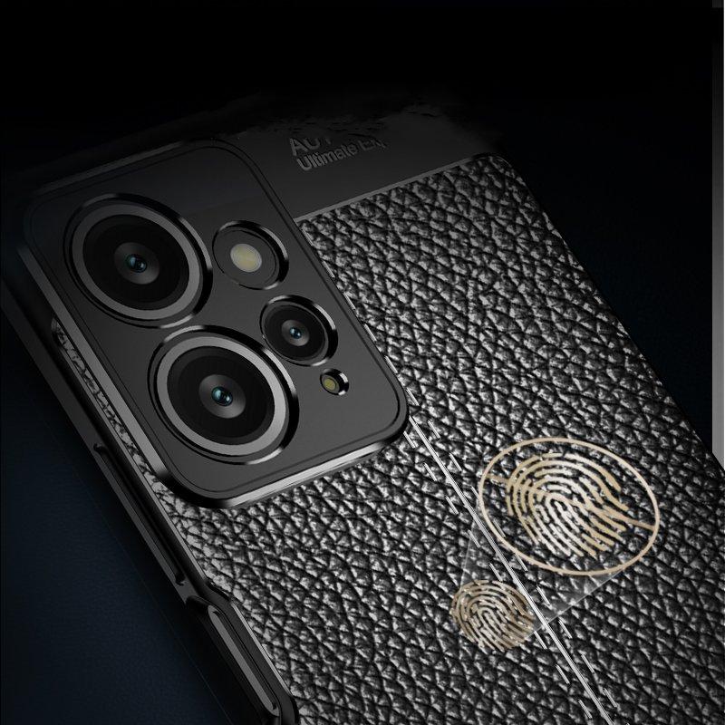 For Redmi Note 12 Case Redmi Note 12 Pro Cover Shockproof TPU Soft Leather Phone Funda Shell Bumper For Redmi Note 12 Pro Plus
