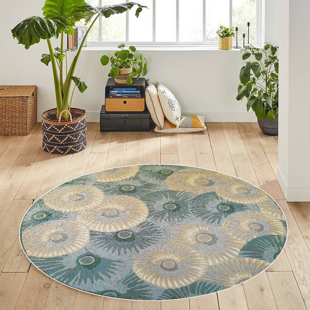 

Mosimoso Home RC1431 Ковер с принтом на подошве в горошек 100x100 cm