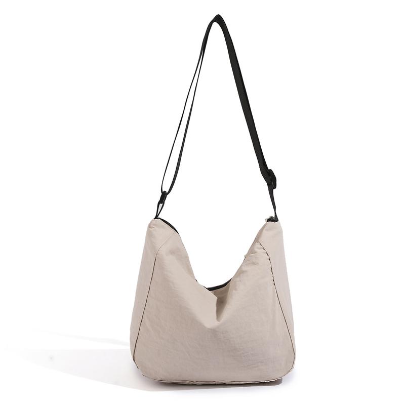 Geantă Crossbody din Nailon  Ultra Ușoară  Simplitate  Capacitate Mare  Culoare Solidă  Versatilă  Geantă de Umăr