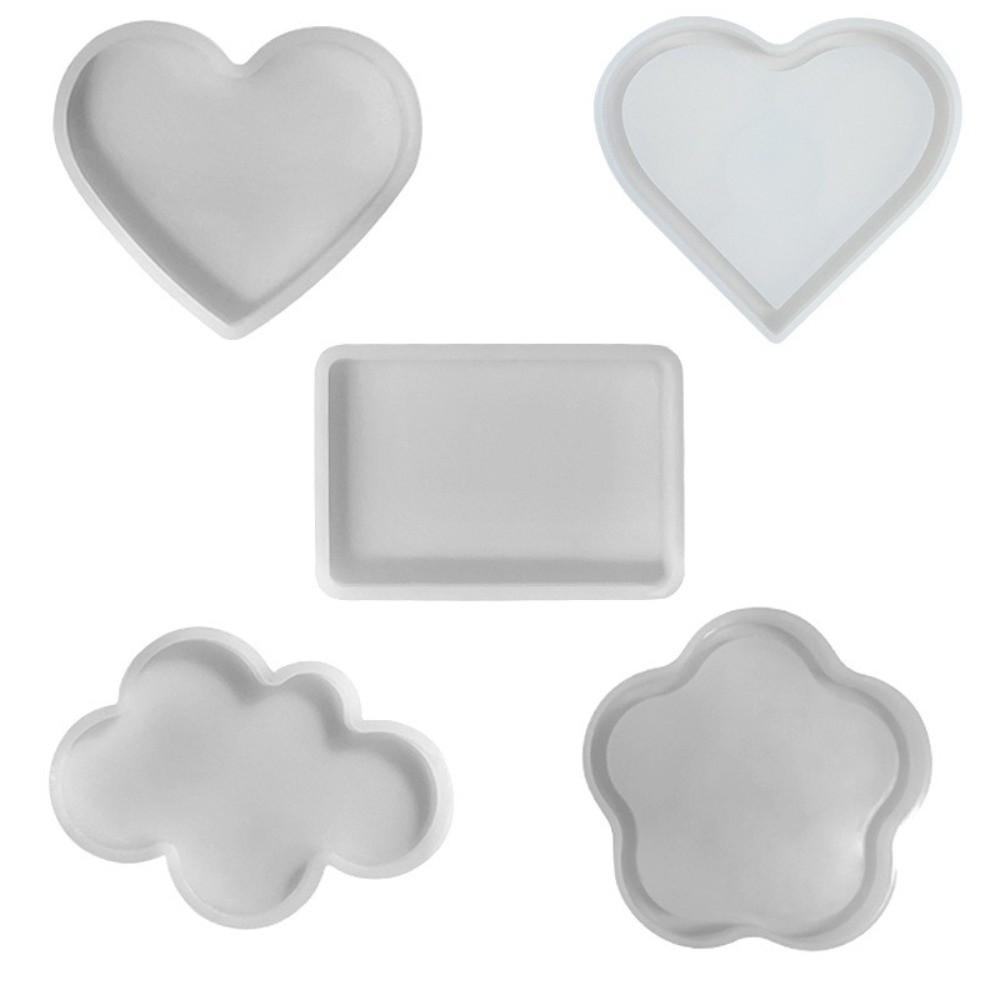 Multi-purpose Coaster Silicone Mold Flexible Cup Mat Mold Easy To Clean Plaster Mold Gift Making