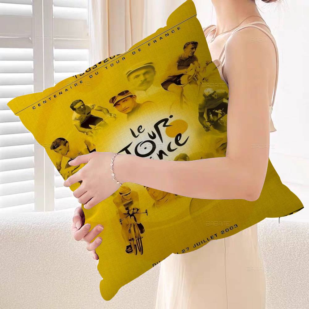 Tour of F-France Cushion Cover Pillowcase Upholstery Sofa Throw Pillow Home Decor Pillowcas