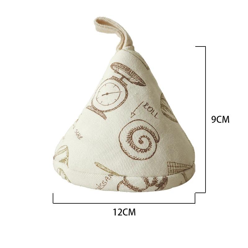 Pot Lid Anti-scalding Oven Gloves Mitts Kitchen Cotton Baking Insulation Hand Clip Microwave Heat Resistant Gloves