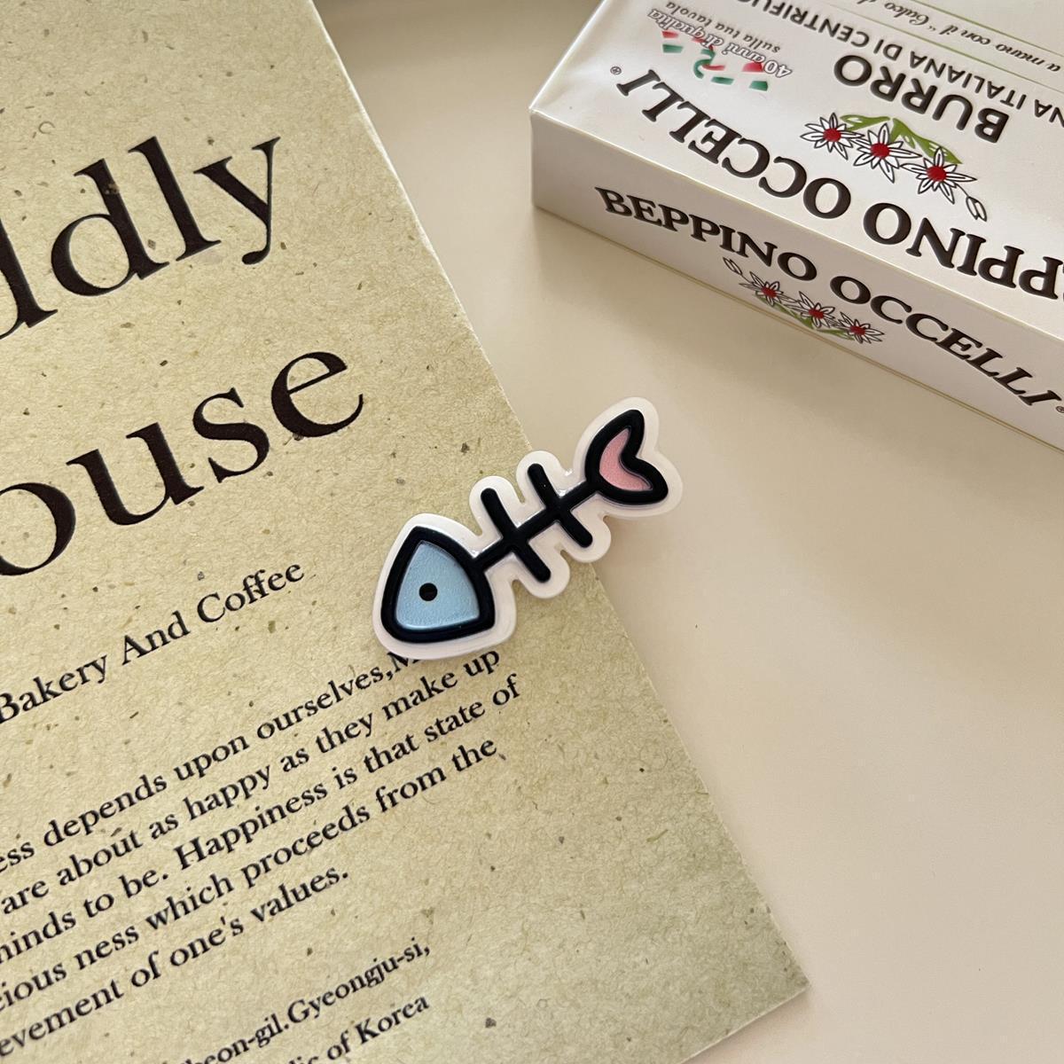 

Женская милая заколка для волос «рыбий хвост» – мультяшный аксессуар для челки в японском стиле