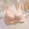 Anti-light Big Breasts Show Small Thin Underwear Women's No Steel Ring Adjustment Type, Close the Breasts, Gather the Sexy Cover and Support the Bra.