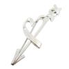 [Used] TIFFANY/Tiffany 925 Paloma Picasso/Loving Heart & Arrow Kiss Brooch/j13-38