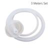 1Set Food Grade Silicone Tube Transparent Universal Inlet Pipe 1/1.5/2/3 Meters Automatic Suction Water Dispenser Pipe