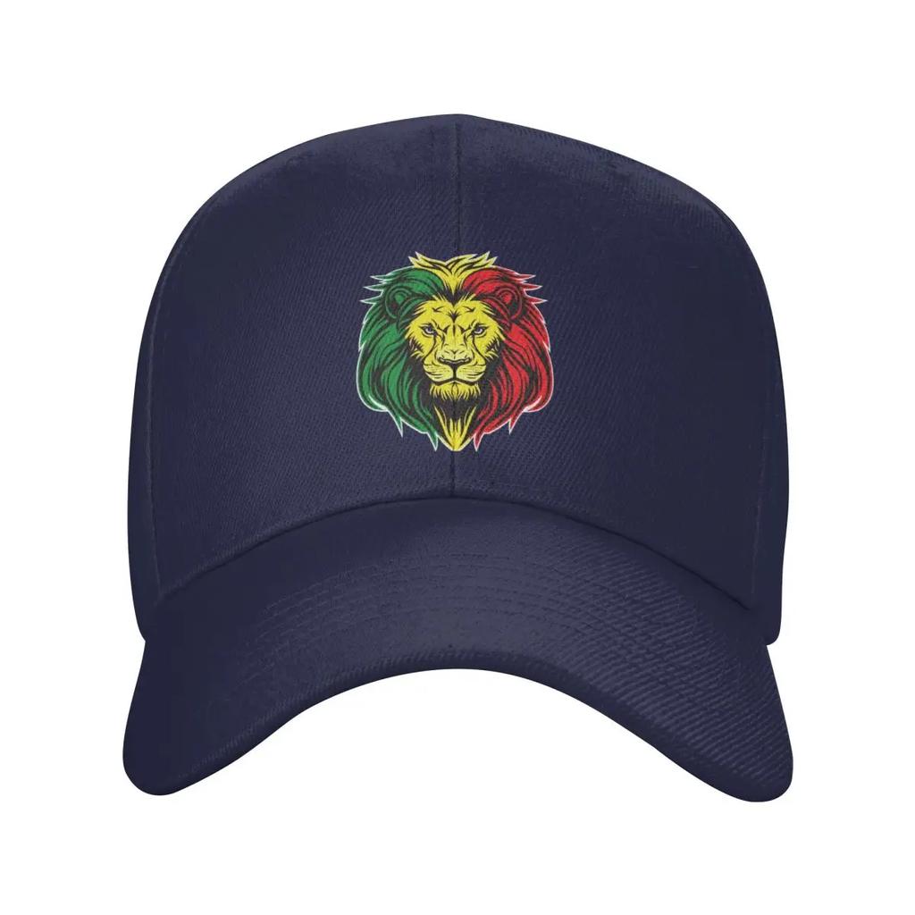 Berretto da Baseball Personalizzato Reggae Giamaicano Rasta Leone per Unisex Donna Regolabile Bandiera Giamaica Cappello Papà Orgoglioso Berretti Snapback da Esterno