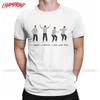Freizeit Freunde Chandler Bing Wenn Ich Tanze T-Shirt Herren Rundhals Baumwoll-T-Shirt TV Kurzarm T-Shirt Original Kleidung