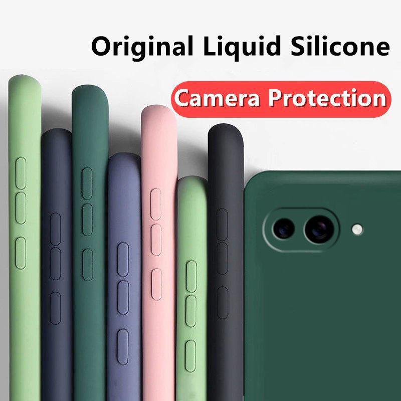 For Google Pixel 9A Case Google Pixel 9A 9 8 Pro 8A Cover Fundas Coque Soft Original Liquid Silicone Back Phone Case Pixel 9A
