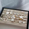 Xiaohongshu 925 Sterling Silver Exaggerated Plain Ring for Women – Simple, Luxurious, High-End Design.