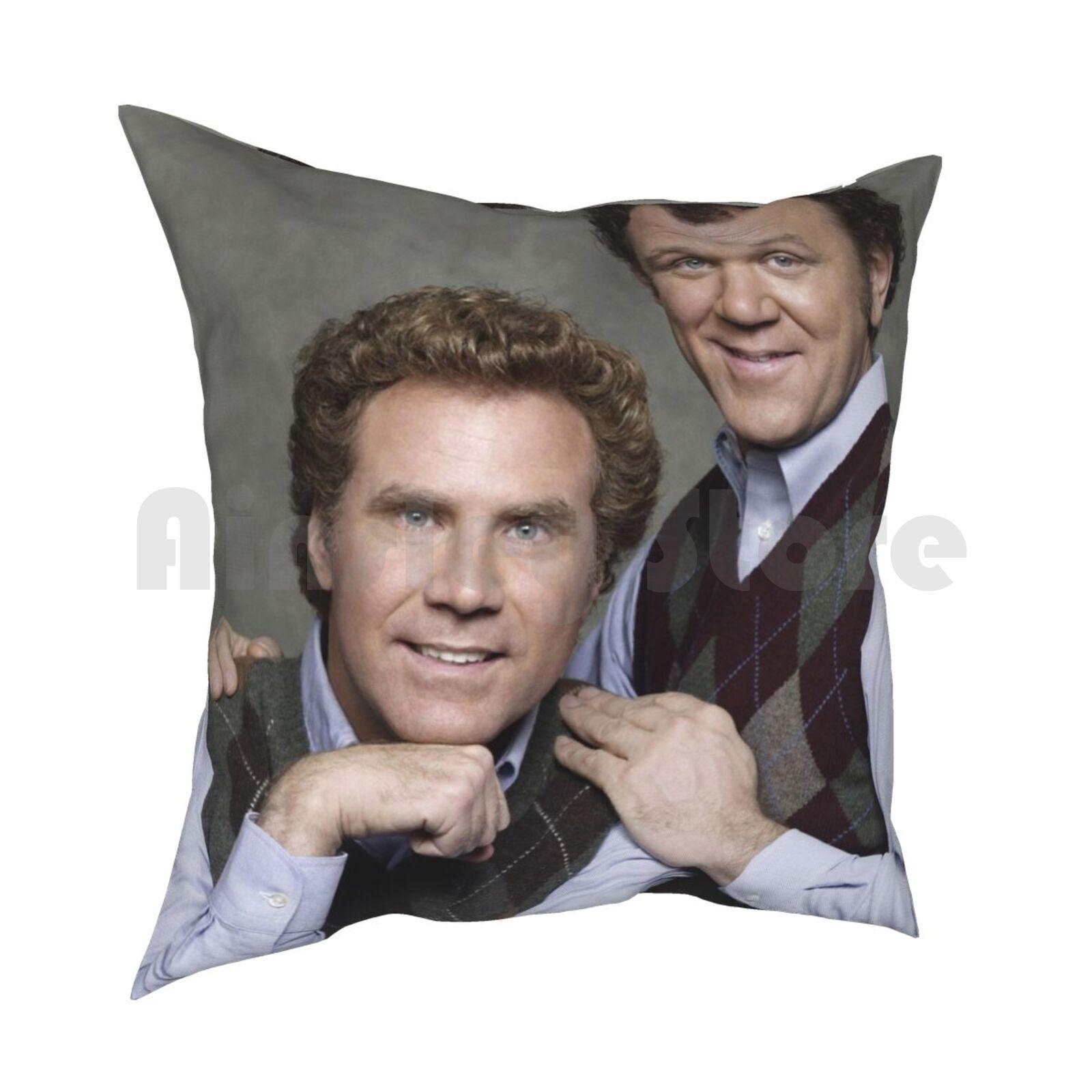 Step Brothers Pillow Case Printed Home Soft Throw Pillow Step Brothers Will Ferrell Movie Funny John C Reilly Comedy 30x30cm 12x12in