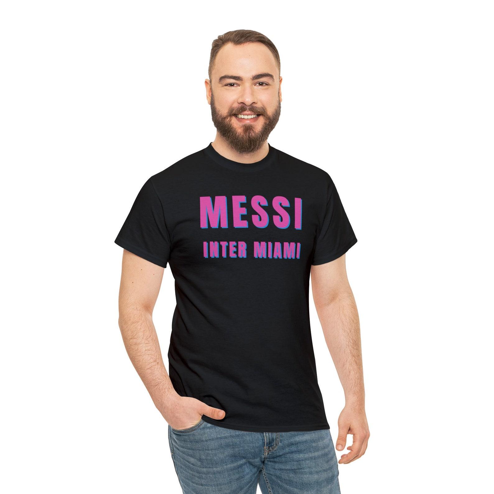 Inter Miami Messi T-Shirt, Soccer Superstar Tee 2XL
