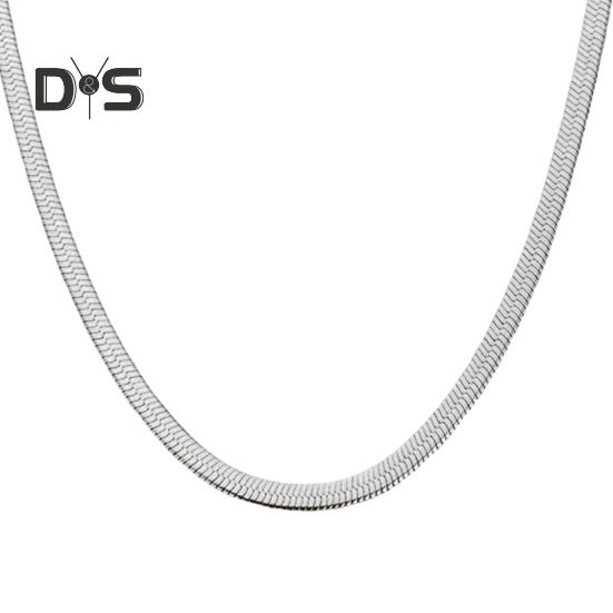 Women Necklace Snake Bone Chain No Pendant Two Color Available Women Dating Daily Wear Banquet Work Party Neck Jewelry Holiday Gift