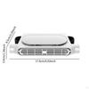 Car Backseat Fan Universal Compact Portable Versatile Lightweight Vehicle Electric Air