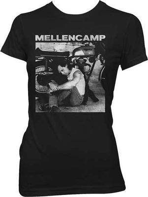 John Mellencamp Sitting Bike Juniors Top Live Nation Merch Unisex T-Shirt