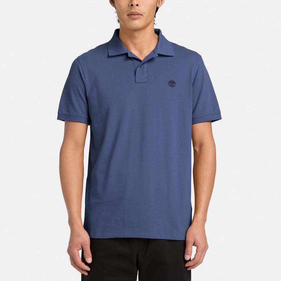 Timberland Casual Commuting Simple Breathable Comfortable Short Sleeve Polo Shirt Men tops A6N5U-EYO