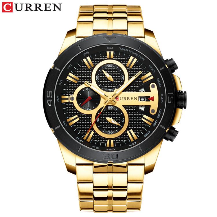 CURREN Men's Watch Quartz Watch Watch The Watch Is Waterproof
