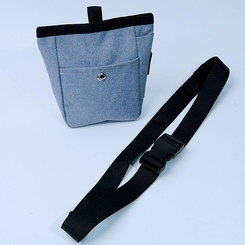 Dog Poop Bag Holder Hands Free Snack Bags Dog Poop Bag Dispenser Waterproof Snack Bags for Puppy Training with Belt Pet Supplies