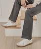 Analog Mood German Army Half Leather Sneakers (White)