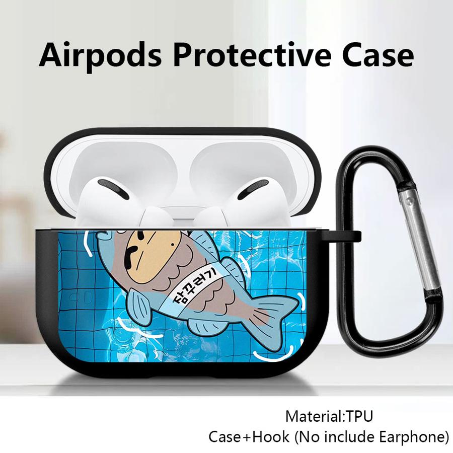 Case For Airpods 3 2 Pro2 1 Pro Pro3 4 Earphone Cases Cover Crayon Cute Shinchan