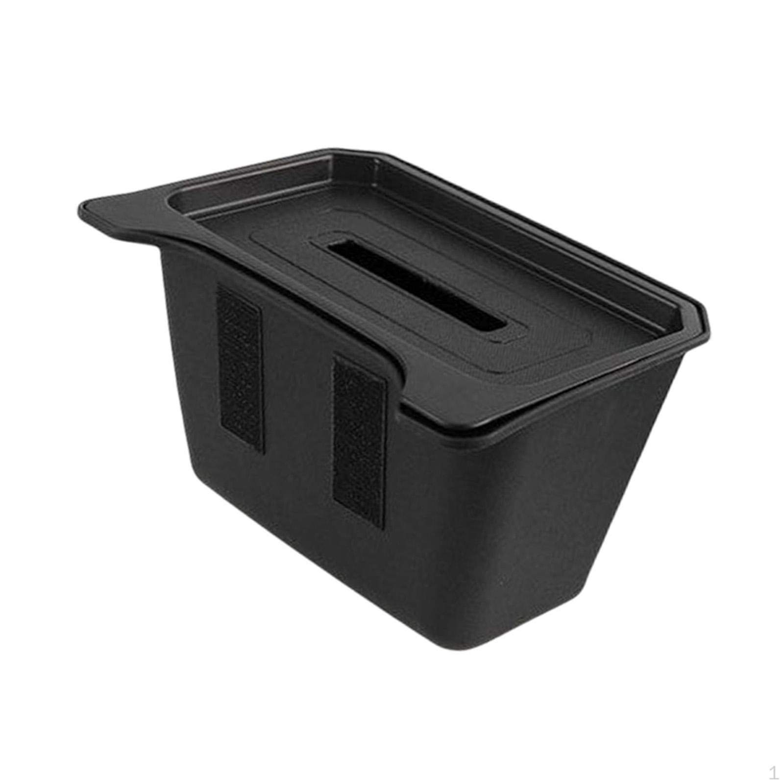 under Seat Storage Box Bin for model y Easy to Install Car Accessories чёрный