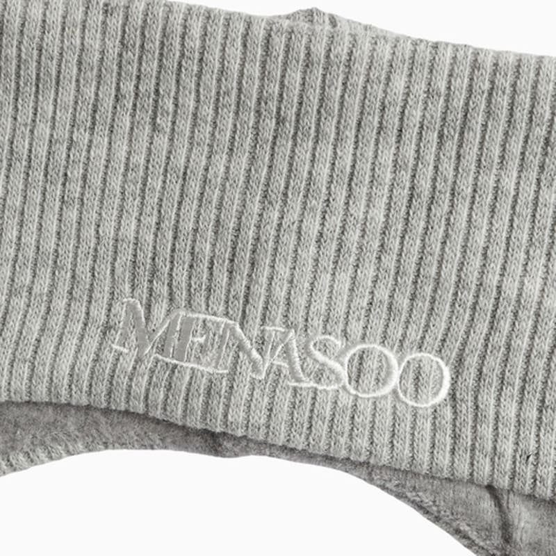 MENASOO Menasoo Reversible Wool Headband_White Melange